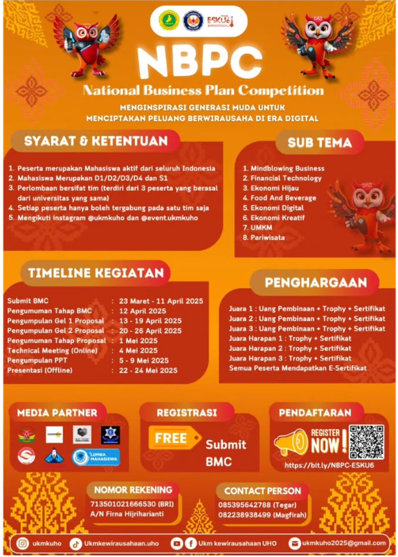 NATIONAL BUSINESS PLAN COMPETITION
