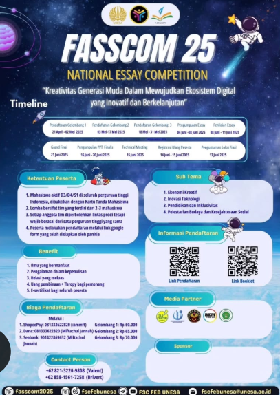 FASSCOM 25 (NATIONAL ESSAY COMPETITION)
