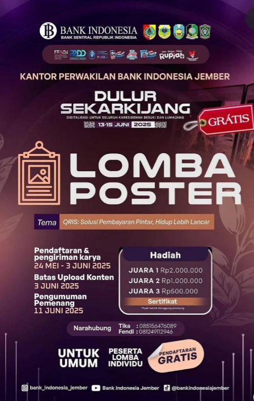 LOMBA POSTER BANK INDONESIA