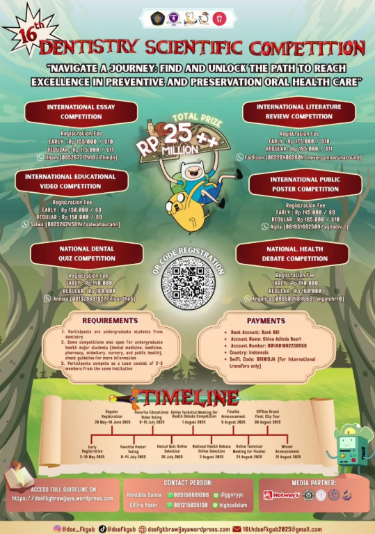 DENTISTRY SCIENTIFIC COMPETITION INTERNATIONAL ESSAY