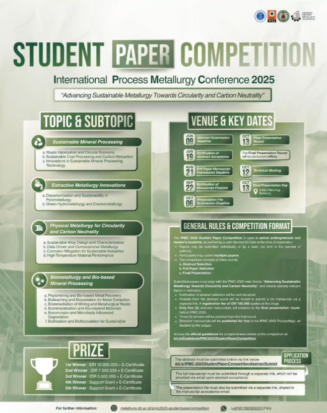 STUDENT PAPER COMPETITION