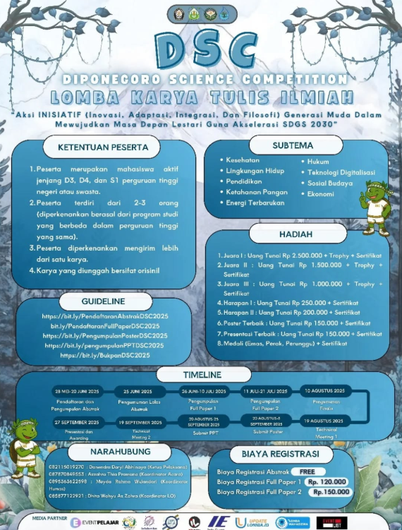 DIPONEGORO SCIENCE COMPETITION LKTI