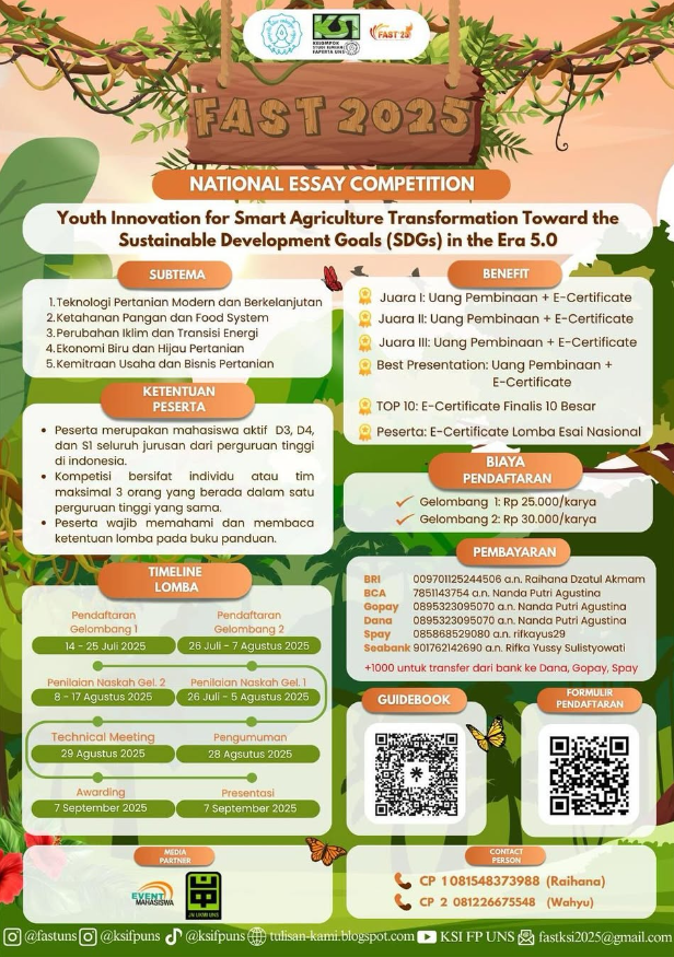 FAST 2025 ESSAY COMPETITION