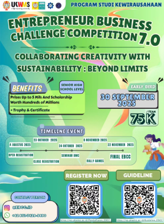 ENTEREPRENEUR BUSINESS CHALLENGE COMPETITION 7.0