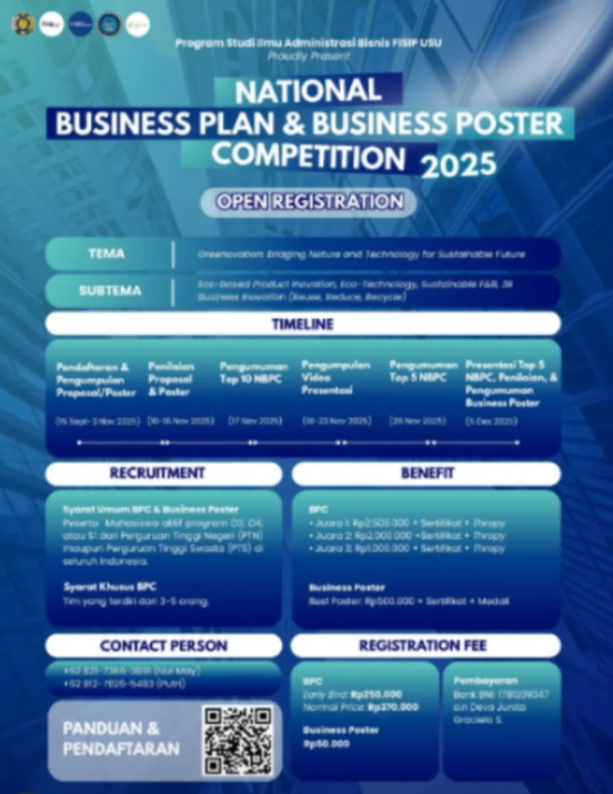 NATIONAL BUSINESS PLAN & BUSINESS POSTER COMPETITION 2025