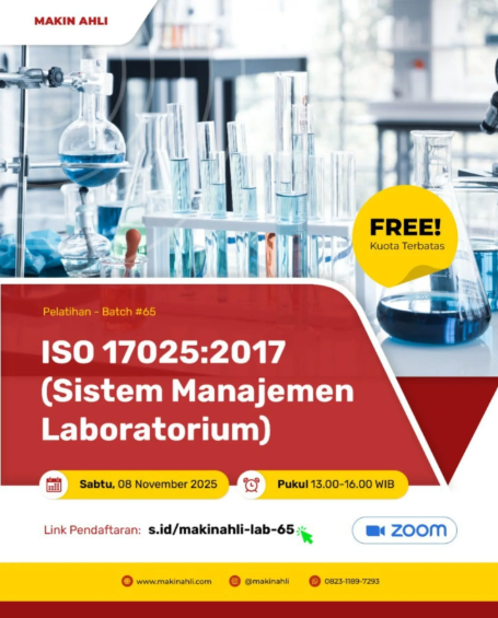 PELATIHAN GRATIS ISO 17025:2017