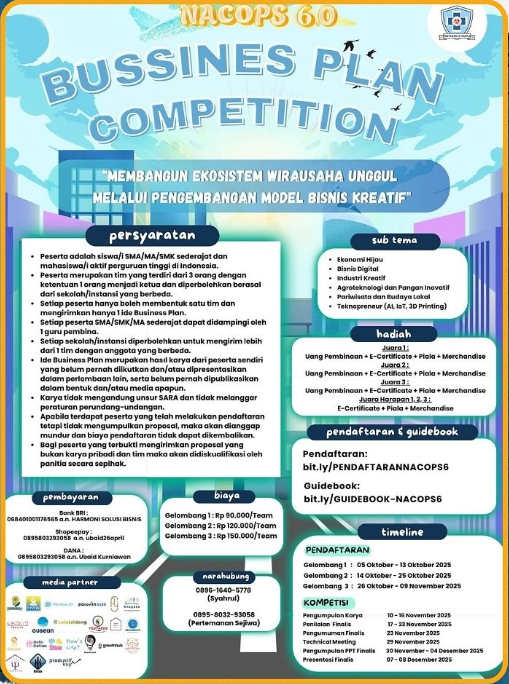 NACOPS BUSINESS PLAN COMPETITION