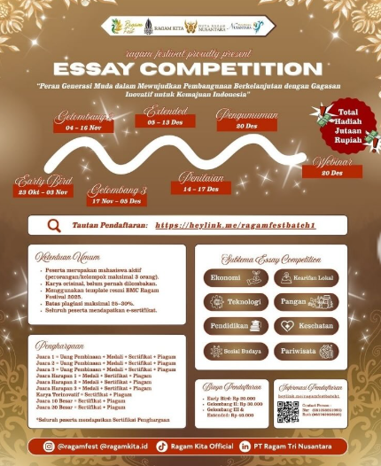 RAGAM FESTIVAL ESSAY COMPETITION 