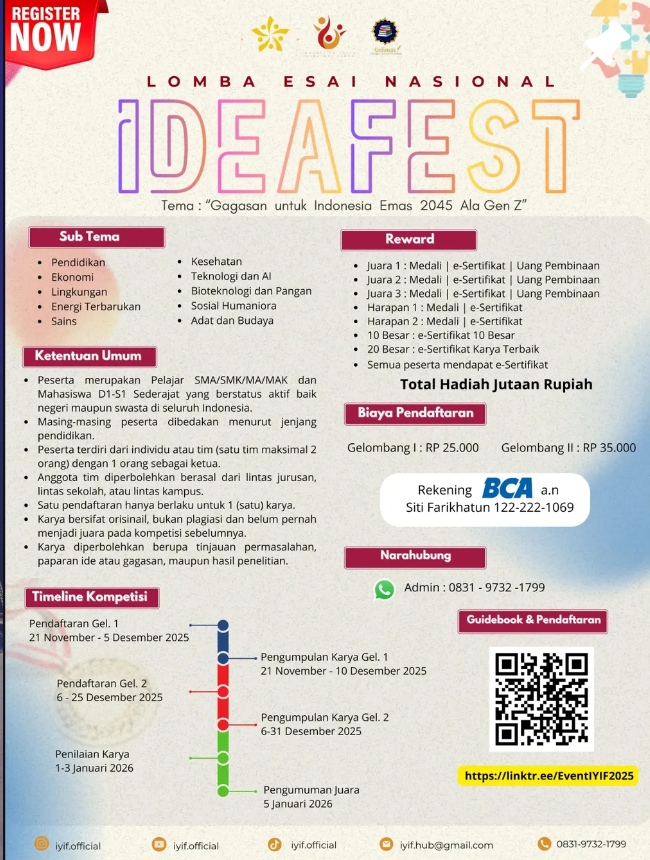 LOMBA ESAI IDEAFEST