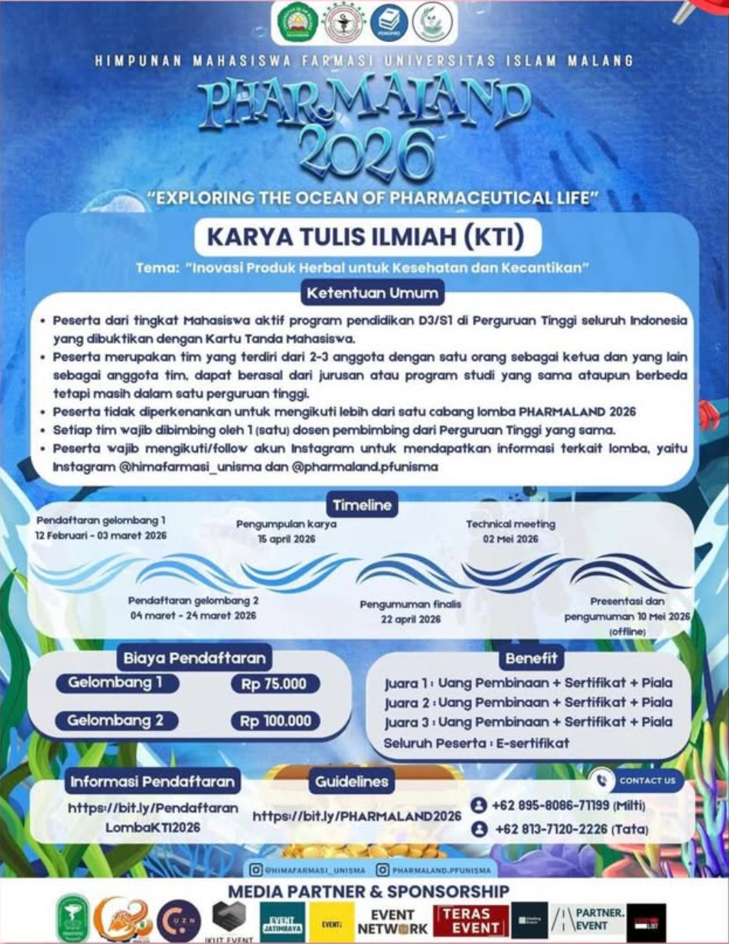 PHARMALAND 2026 (KTI)
