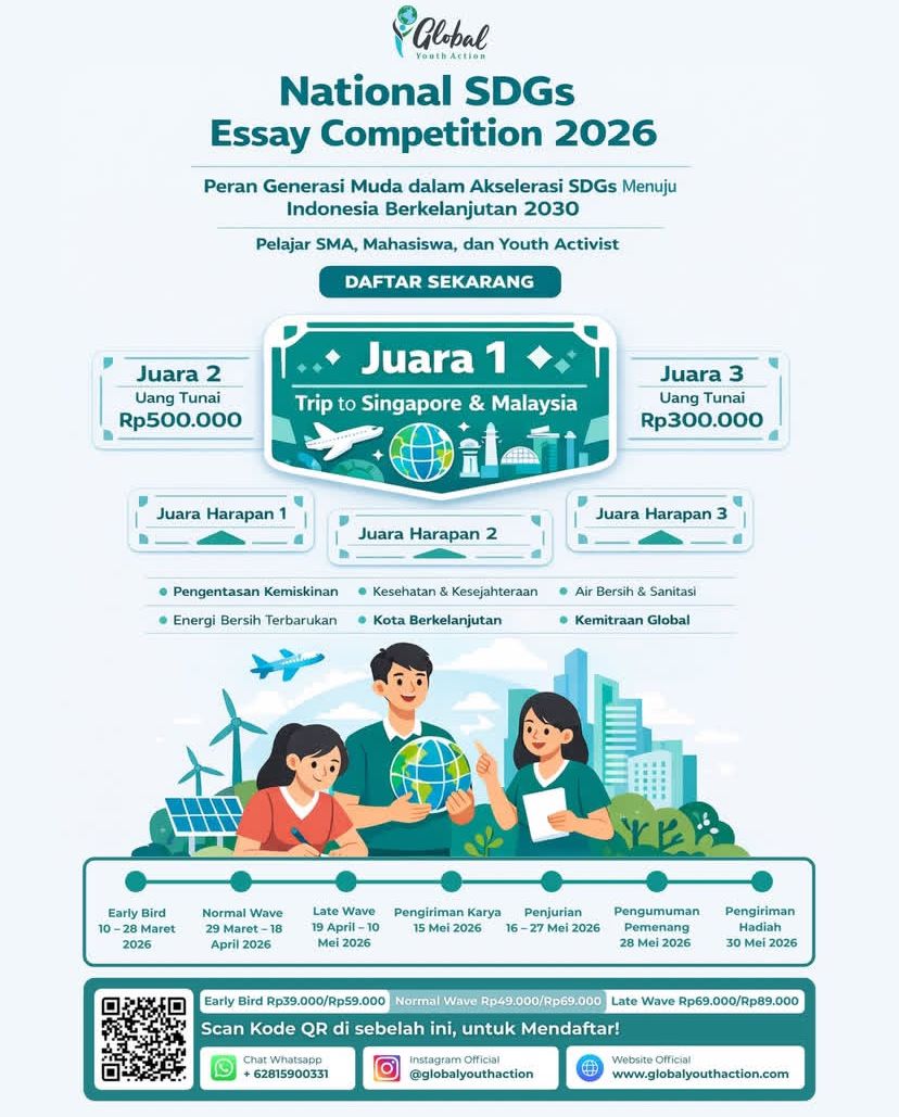 NATIONAL SDGs ESSAY COMPETITION 2026